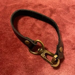 ⛓🖤 Swivel Clasp Leather Bracelet 🖤⛓
